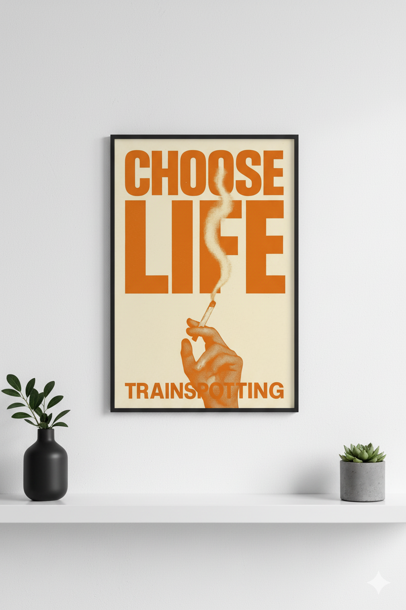 Trainspotting – Choose Poster