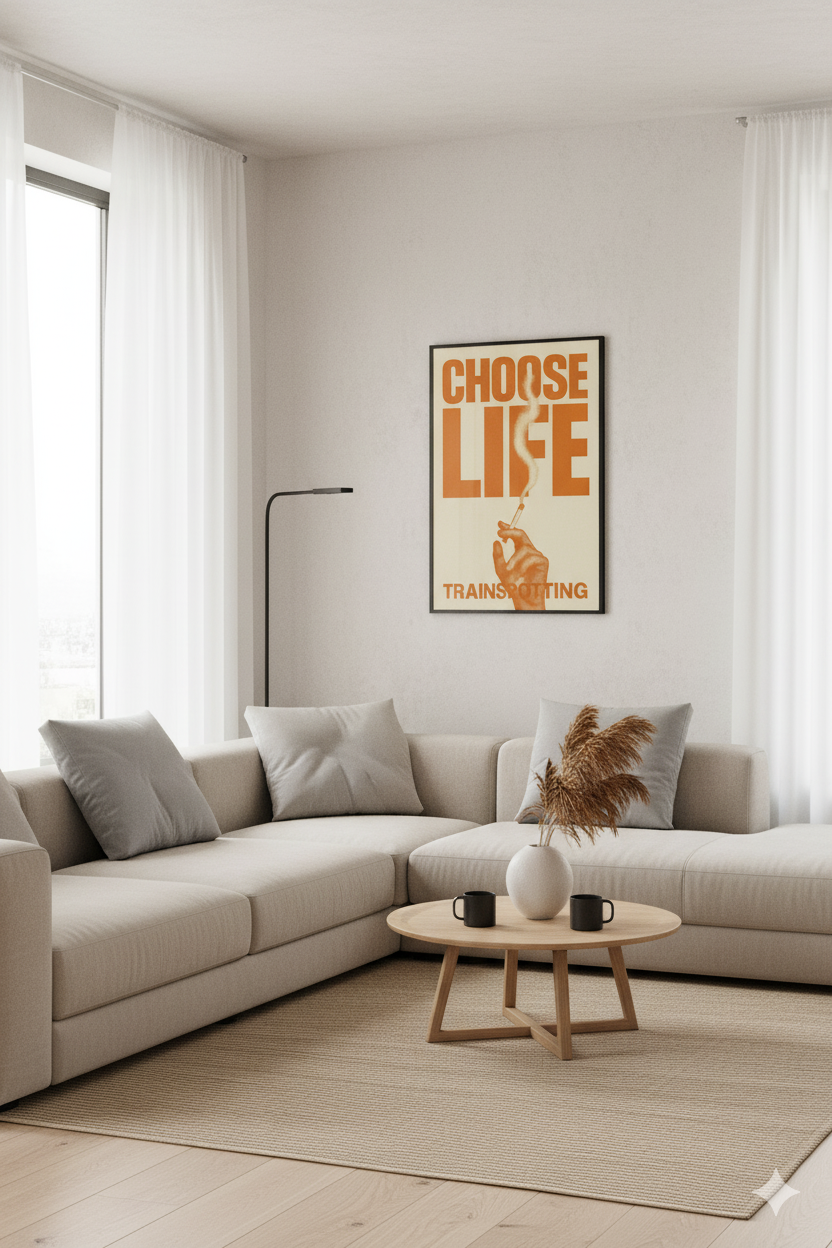 Trainspotting – Choose Poster